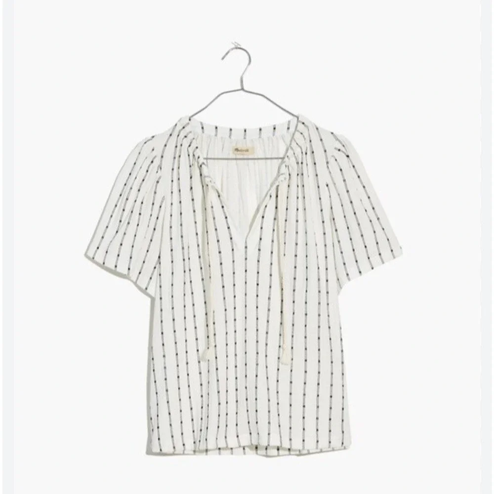 Madewell tie neck
